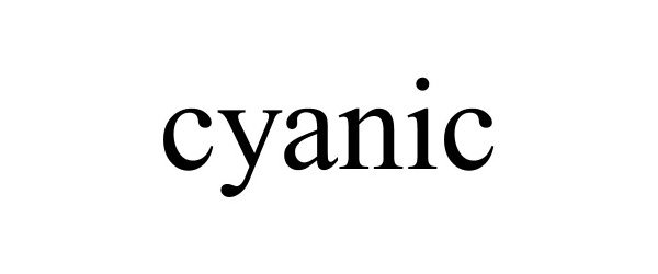 Trademark Logo CYANIC