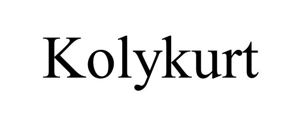 Trademark Logo KOLYKURT