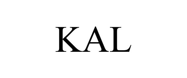 Trademark Logo KAL