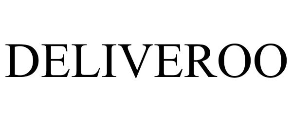 Trademark Logo DELIVEROO