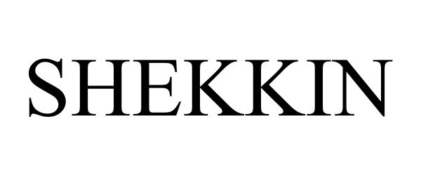 Trademark Logo SHEKKIN