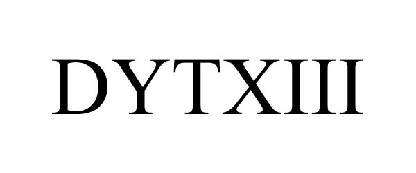  DYTXIII