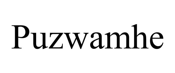 Trademark Logo PUZWAMHE