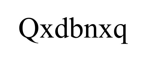 Trademark Logo QXDBNXQ