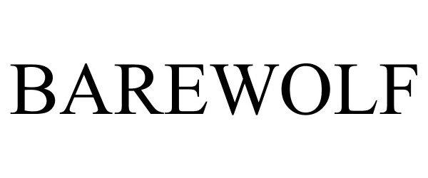 Trademark Logo BAREWOLF