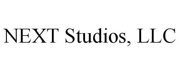 NEXT STUDIOS, LLC - NEXT Studios Trademark Registration