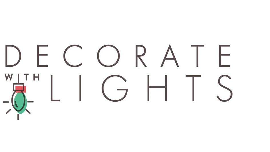 Trademark Logo DECORATE WITH LIGHTS