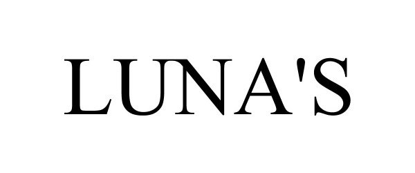 Trademark Logo LUNA'S