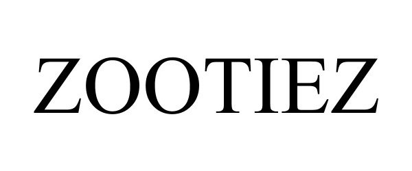 Trademark Logo ZOOTIEZ