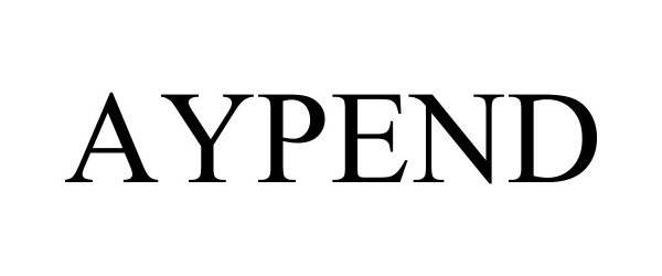 Trademark Logo AYPEND