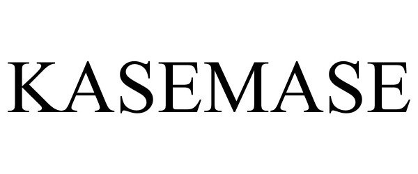 Trademark Logo KASEMASE