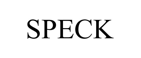 Trademark Logo SPECK