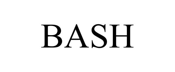 Trademark Logo BASH