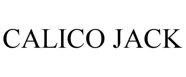  CALICO JACK