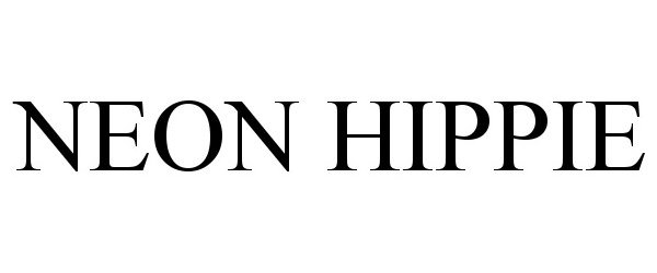 Trademark Logo NEON HIPPIE