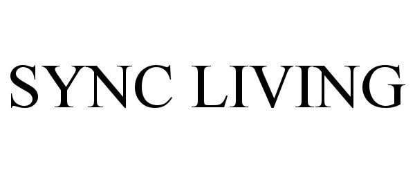 Trademark Logo SYNC LIVING