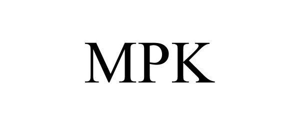 Trademark Logo MPK