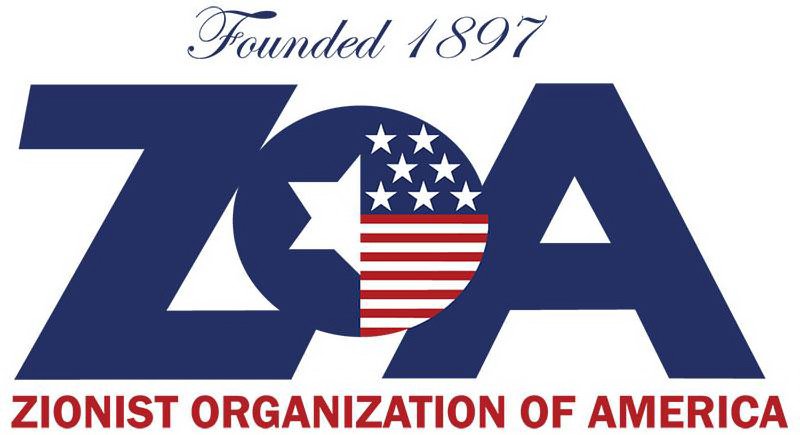  FOUNDED 1897 ZOA ZIONIST ORGANIZATION OF AMERICA