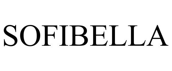 Trademark Logo SOFIBELLA