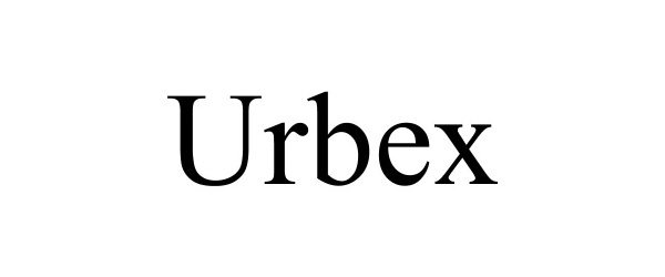 Trademark Logo URBEX