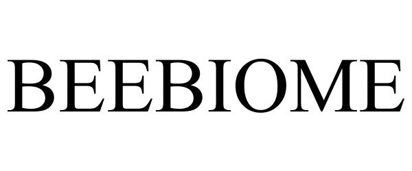 Trademark Logo BEEBIOME