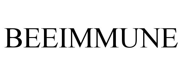 Trademark Logo BEEIMMUNE