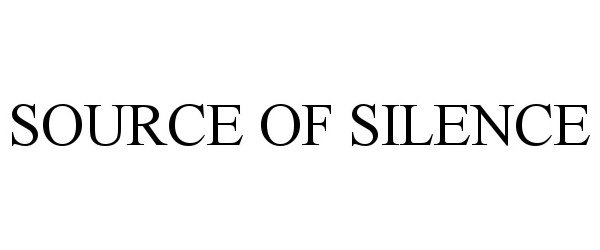  SOURCE OF SILENCE