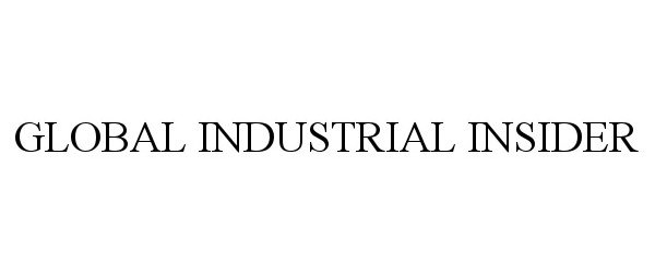 Trademark Logo GLOBAL INDUSTRIAL INSIDER