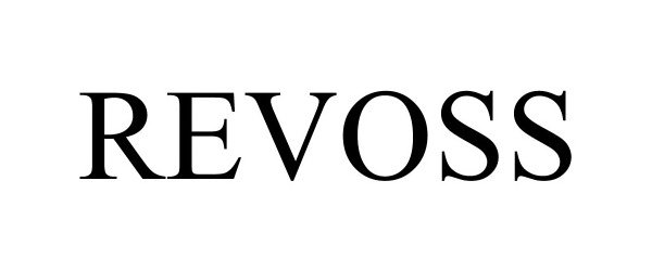 Trademark Logo REVOSS
