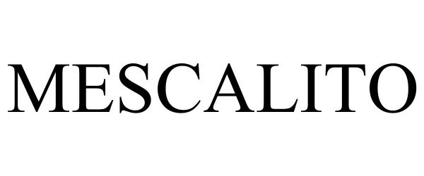 Trademark Logo MESCALITO