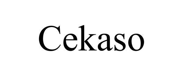  CEKASO