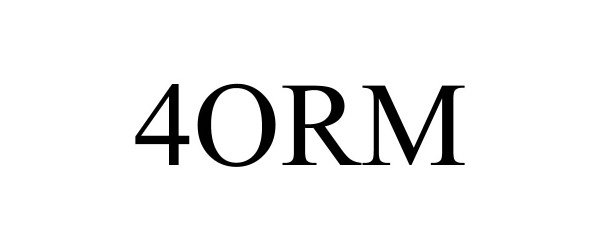 Trademark Logo 4ORM