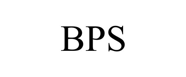 Trademark Logo BPS