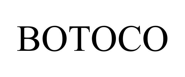 Trademark Logo BOTOCO