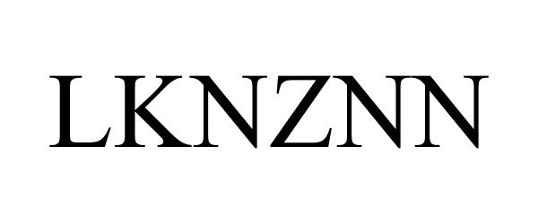 Trademark Logo LKNZNN