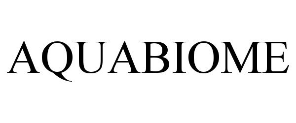 Trademark Logo AQUABIOME