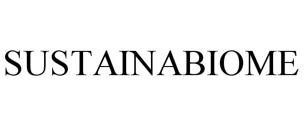 Trademark Logo SUSTAINABIOME