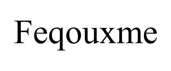 Trademark Logo FEQOUXME