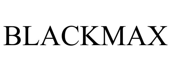 Trademark Logo BLACKMAX