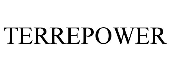 Trademark Logo TERREPOWER
