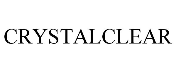Trademark Logo CRYSTALCLEAR