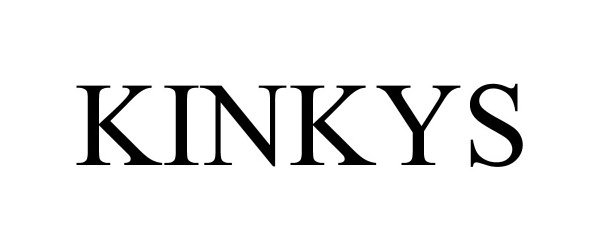Trademark Logo KINKYS