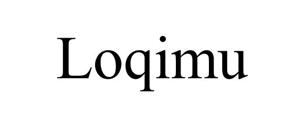 Trademark Logo LOQIMU