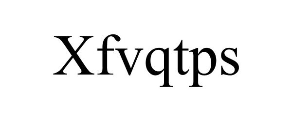 Trademark Logo XFVQTPS