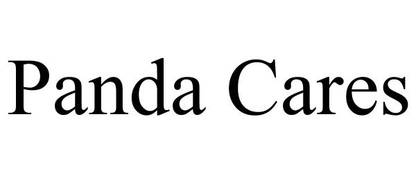 Trademark Logo PANDA CARES
