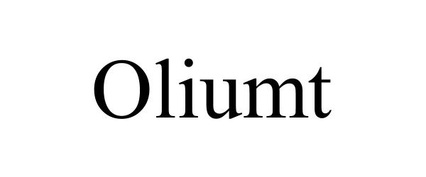Trademark Logo OLIUMT