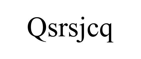 Trademark Logo QSRSJCQ