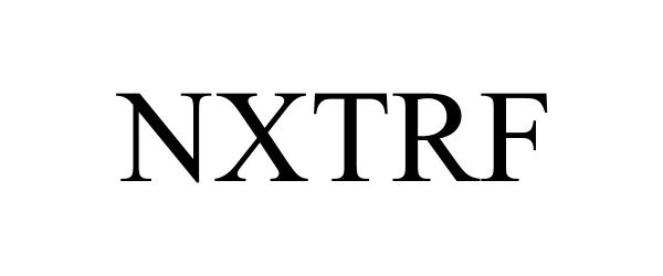 Trademark Logo NXTRF