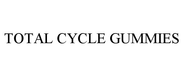  TOTAL CYCLE GUMMY