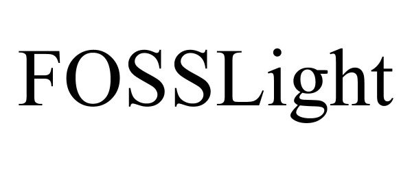 Trademark Logo FOSSLIGHT